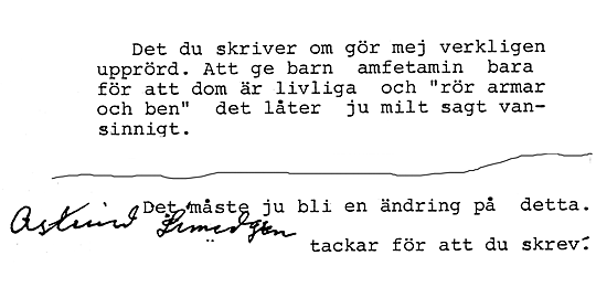 Astrid Lindgren ADHD