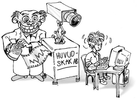 Skallm&auml;tning av huvudskak